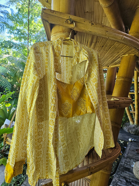 Saffron Breeze – Relaxed Overshirt