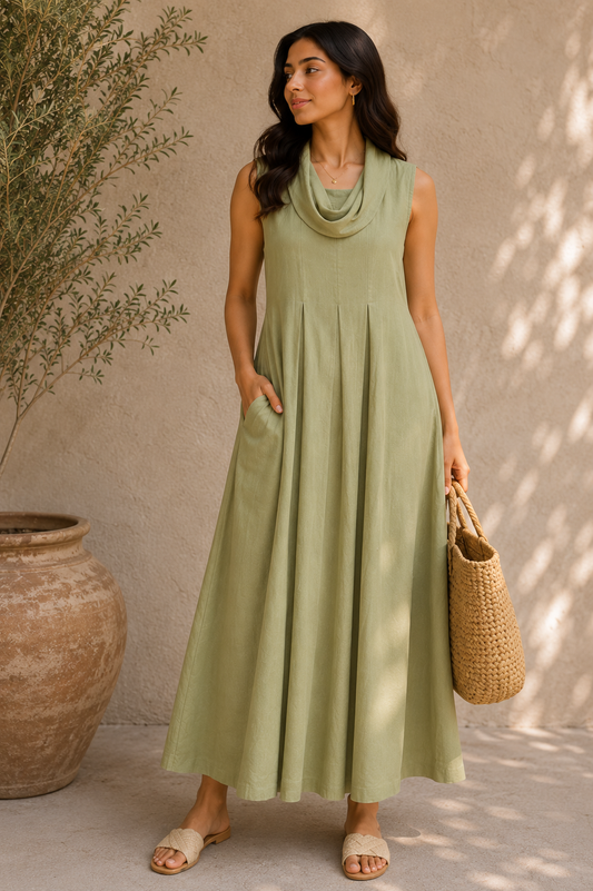 Sage Whisper Dress