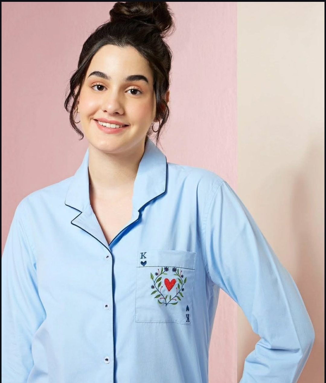 Snuggle in Blue β Couple Pajamas