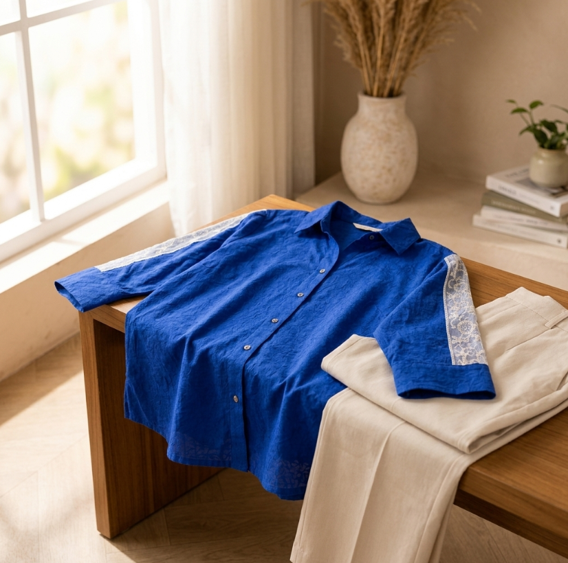 Blue Élan Shirt