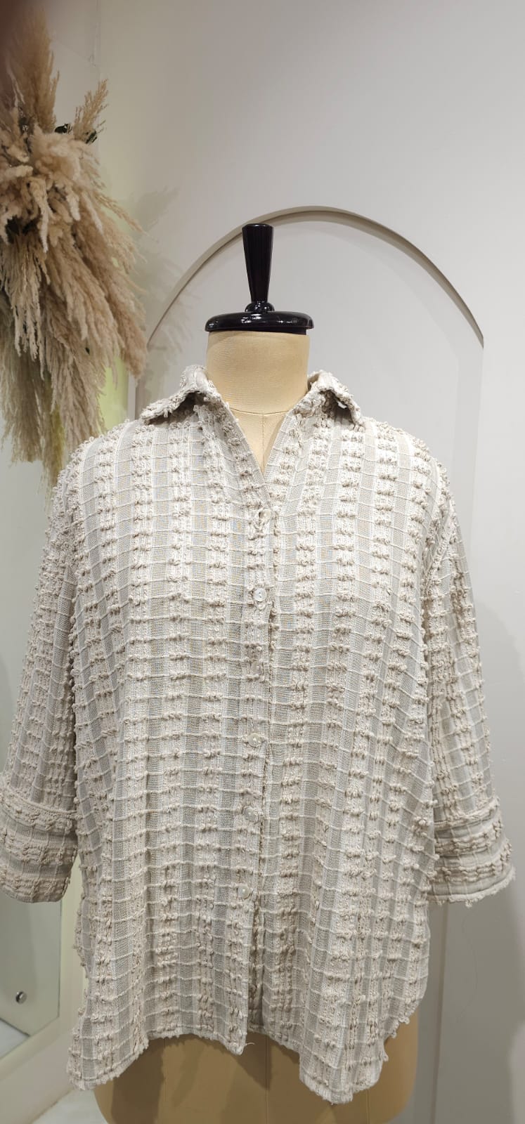 Ivory Weave Shirt