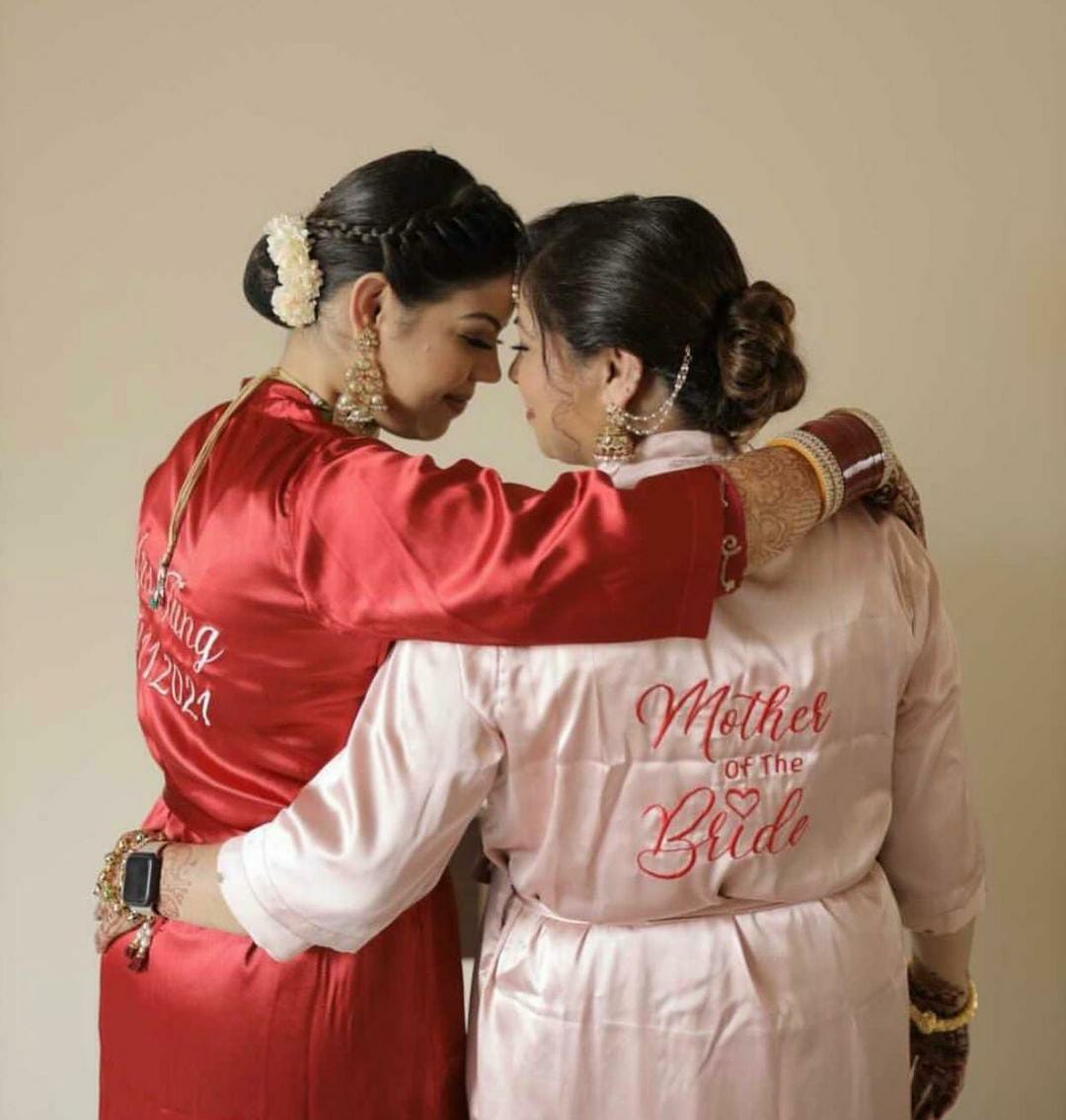 Rosé Romance – Wedding Robe Set