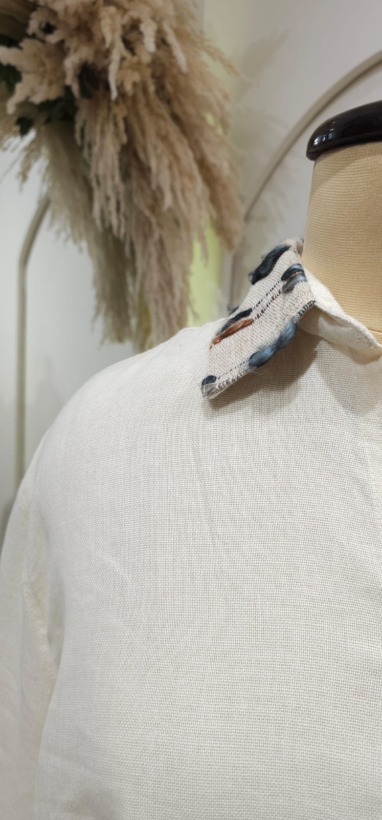 Ivory Handloom Shirt