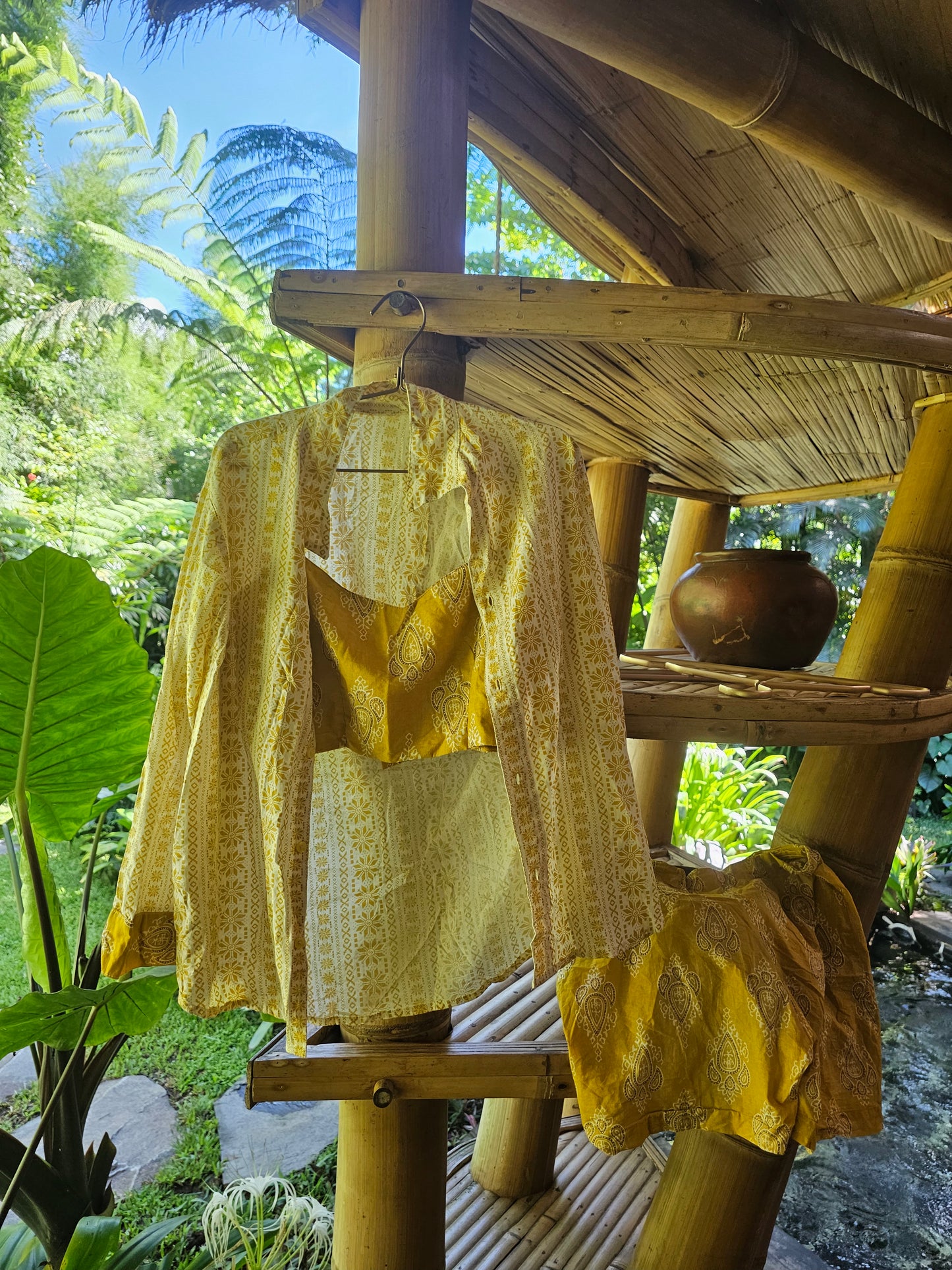 Tropical Mustard – Resort Co-ord