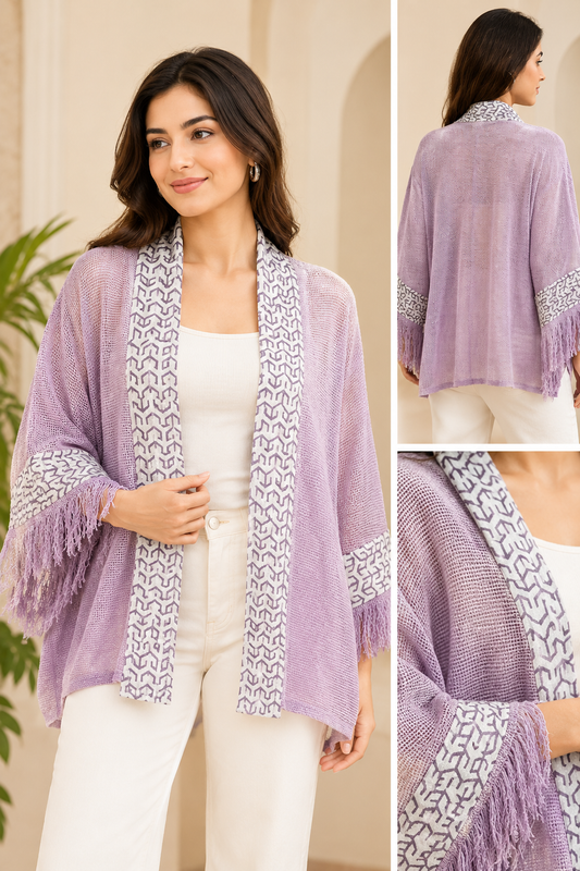 Artisan Fringe Shrug