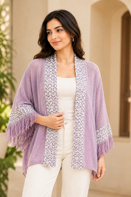 Artisan Fringe Shrug