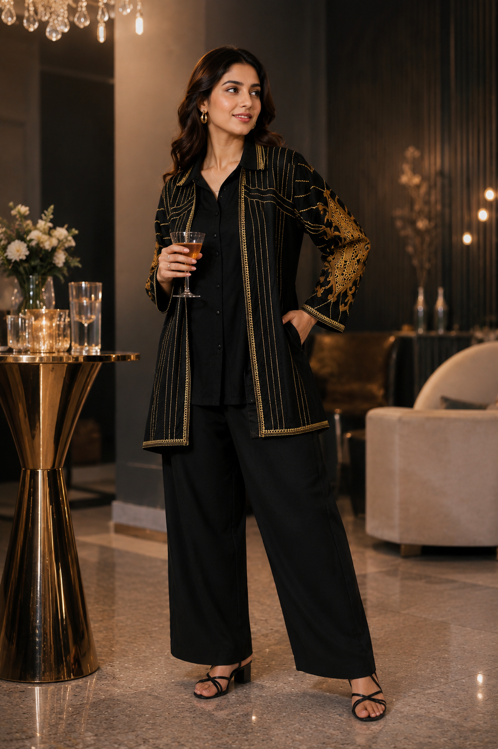 Midnight Regalia Co-ord