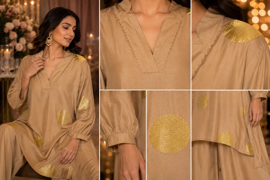 Champagne Muse Co-ord