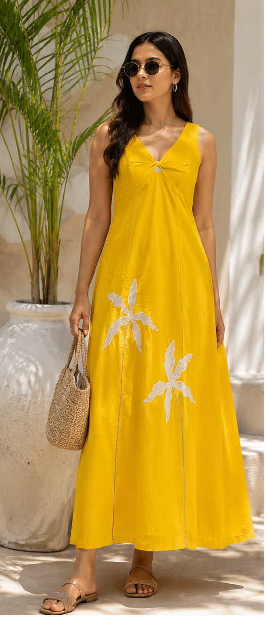 Marigold Bloom Dress