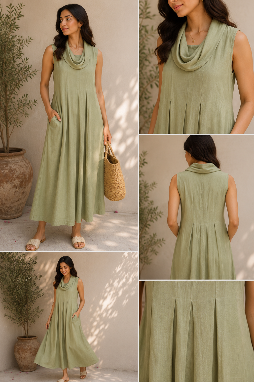 Sage Whisper Dress