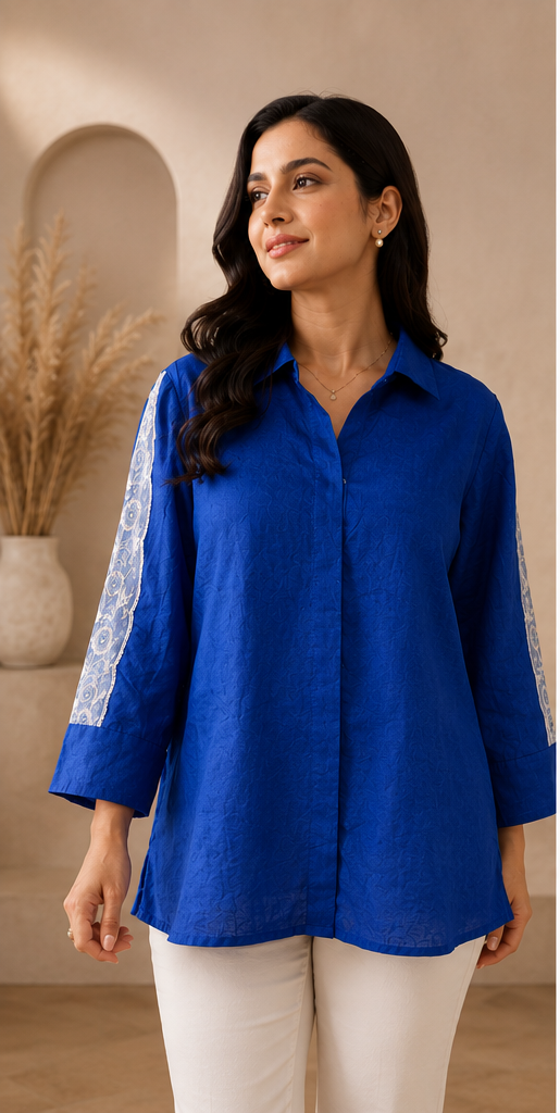 Blue Élan Shirt
