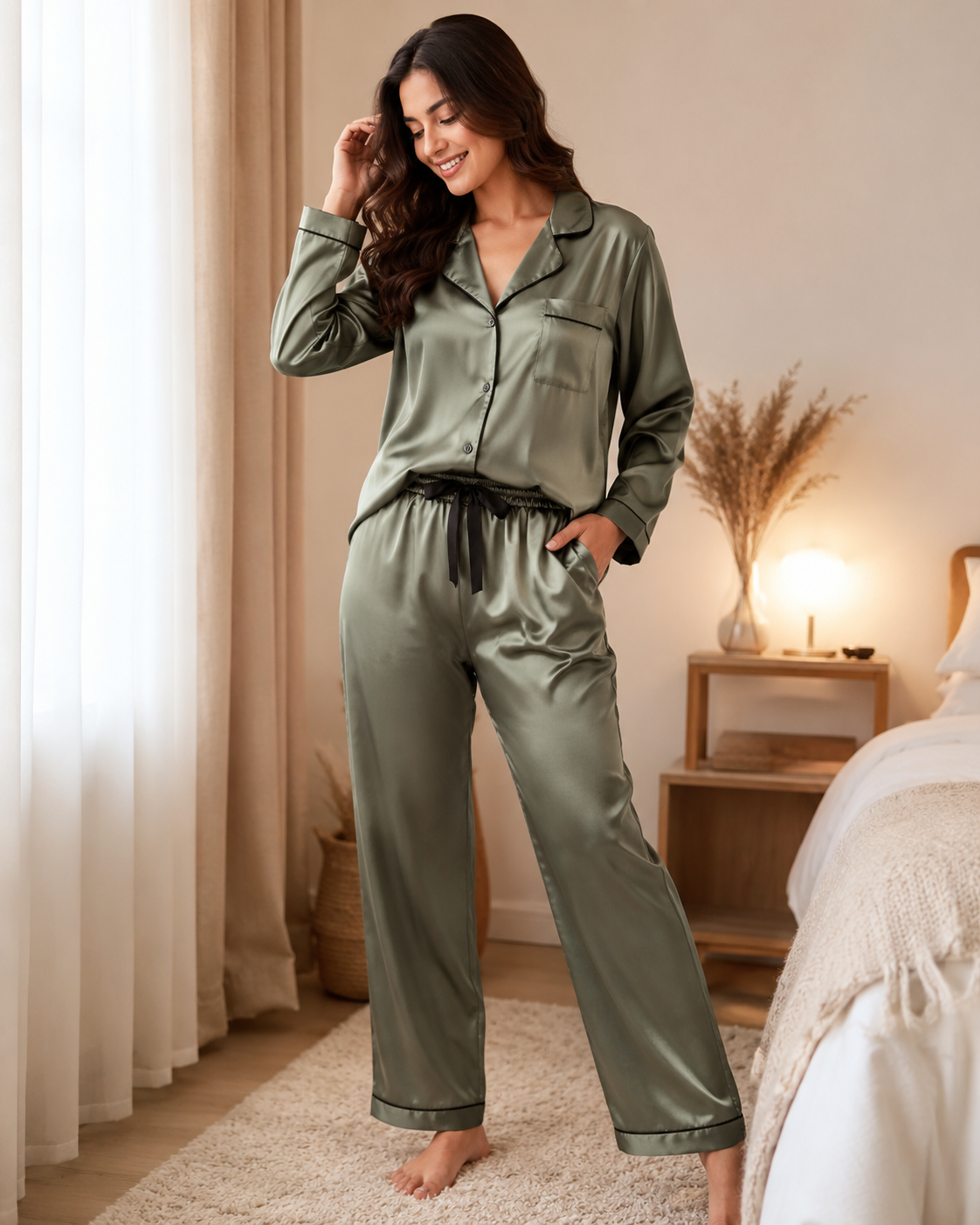 Satin Serenity – Olive Edition