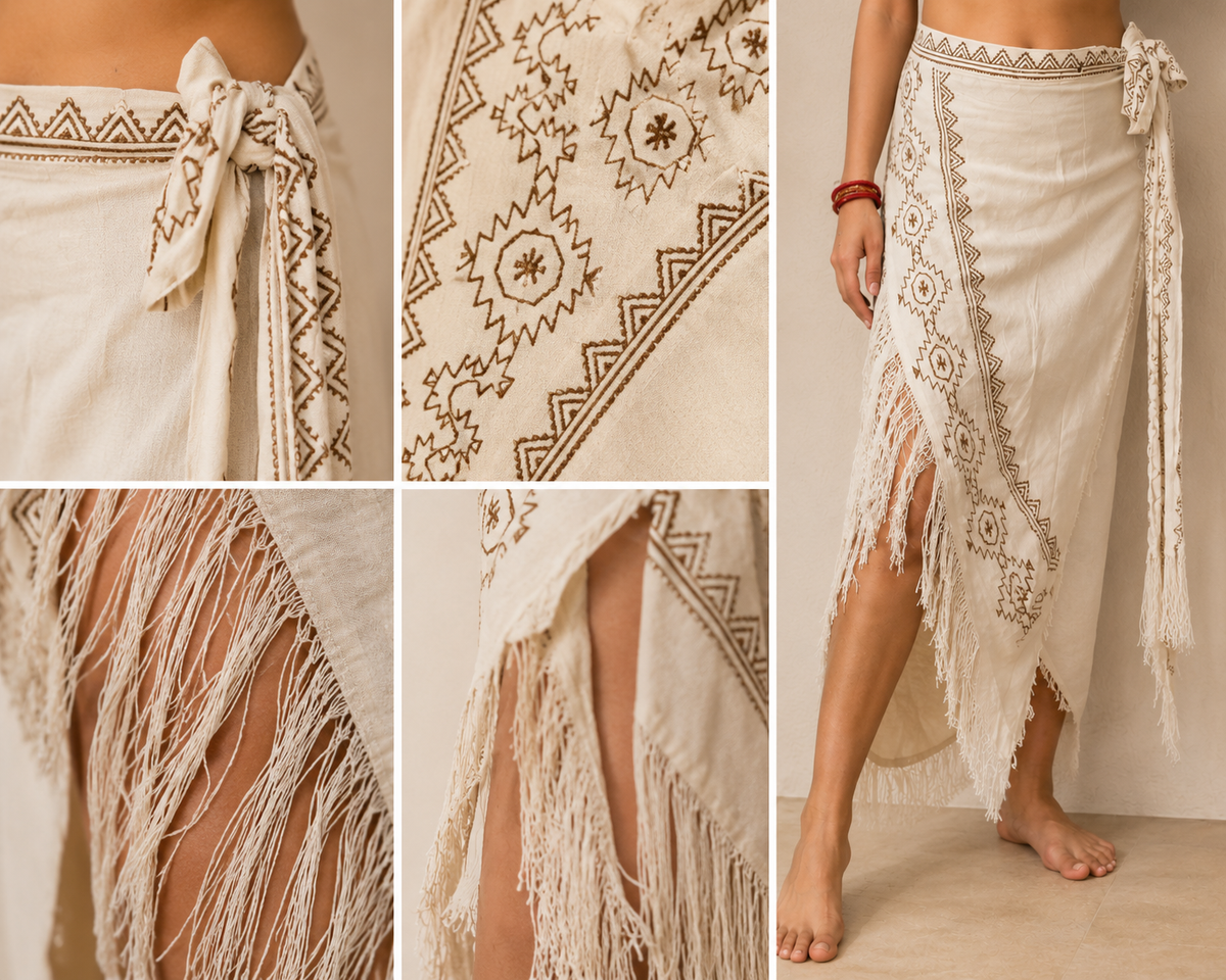 Nomadic Thread Wrap Skirt