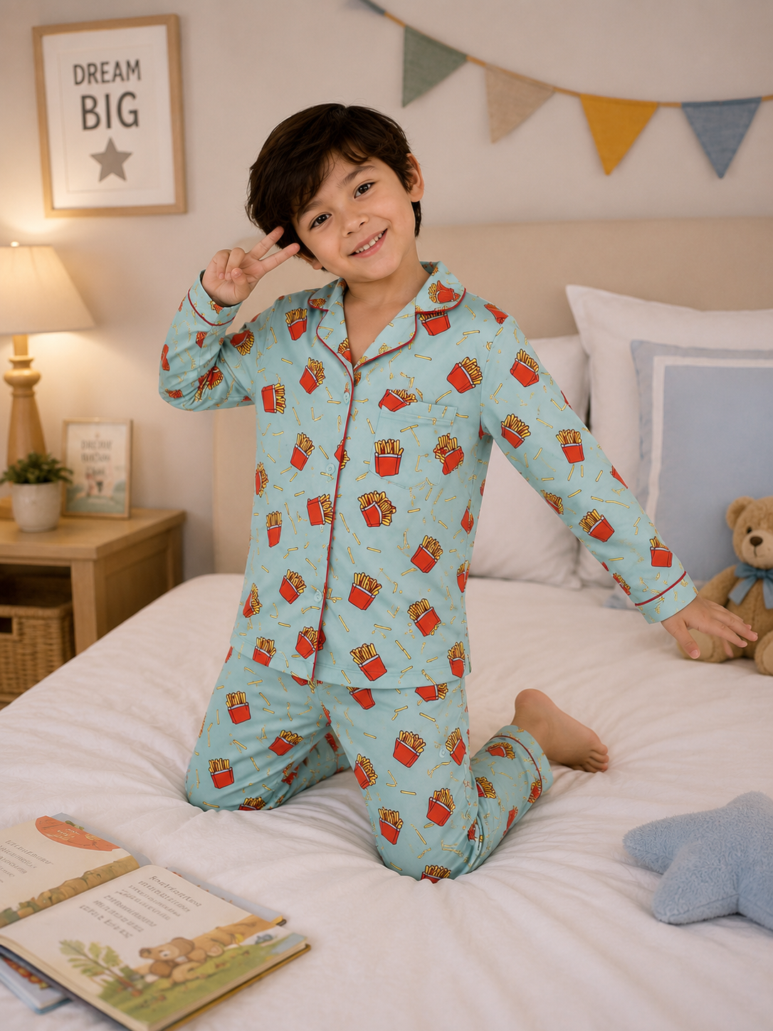 Crispy Dreams – Fries PJ Set