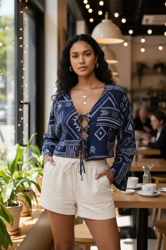Indigo Rhythm Shirt