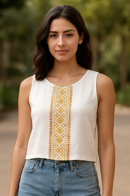 Kaia Tribal Elegance Top