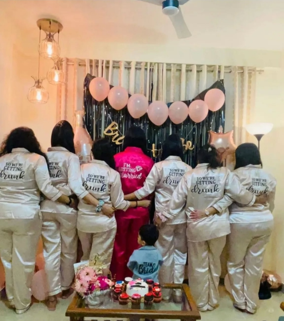 Rosé Romance – Wedding Robe Set
