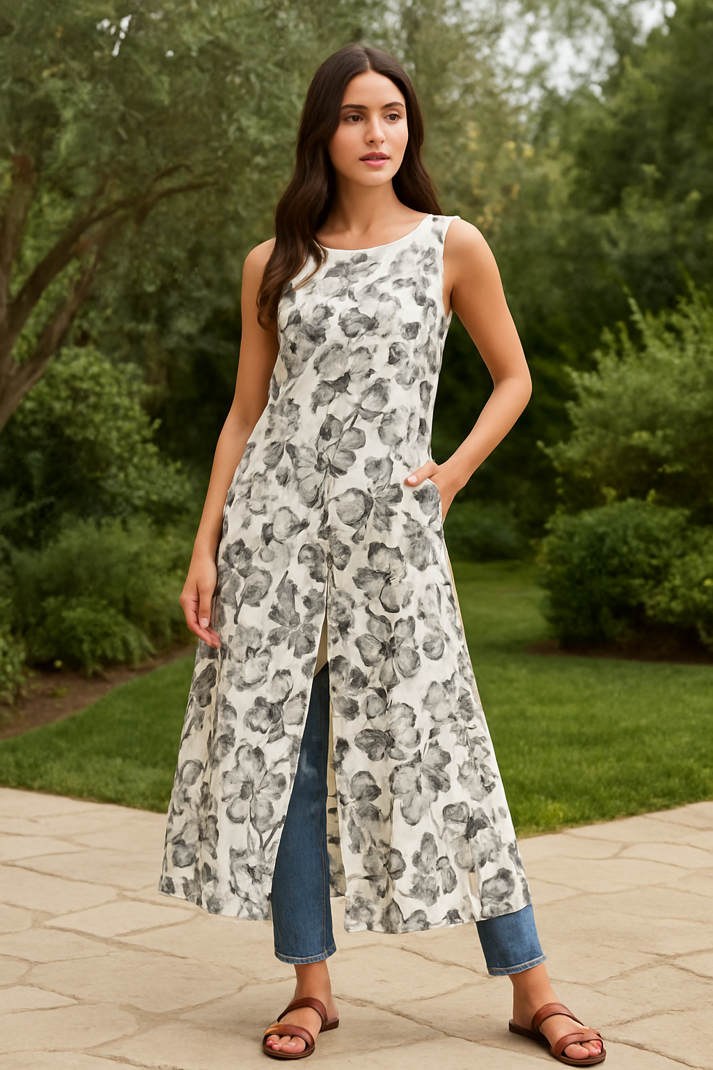 Vera Blossom Cut Dress