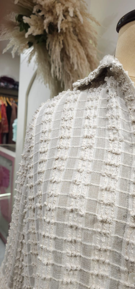 Ivory Weave Shirt