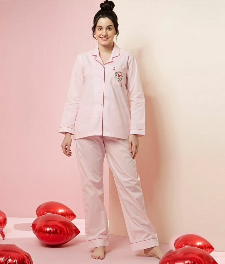 Snuggle in Blue – Couple Pajamas